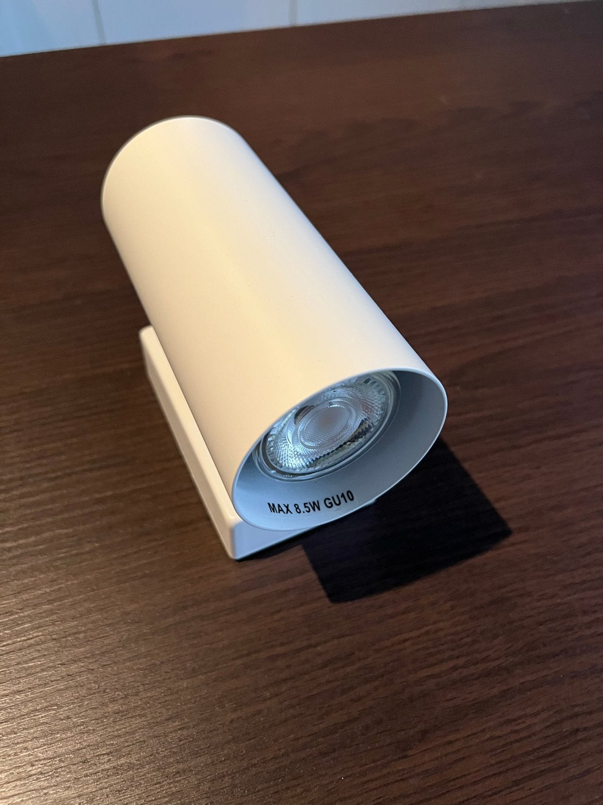 IKEA Nymåne wandlamp/spot wit, GU10, max 8.5W, Led-lamp, GU10, Nieuw, Ophalen of Verzenden