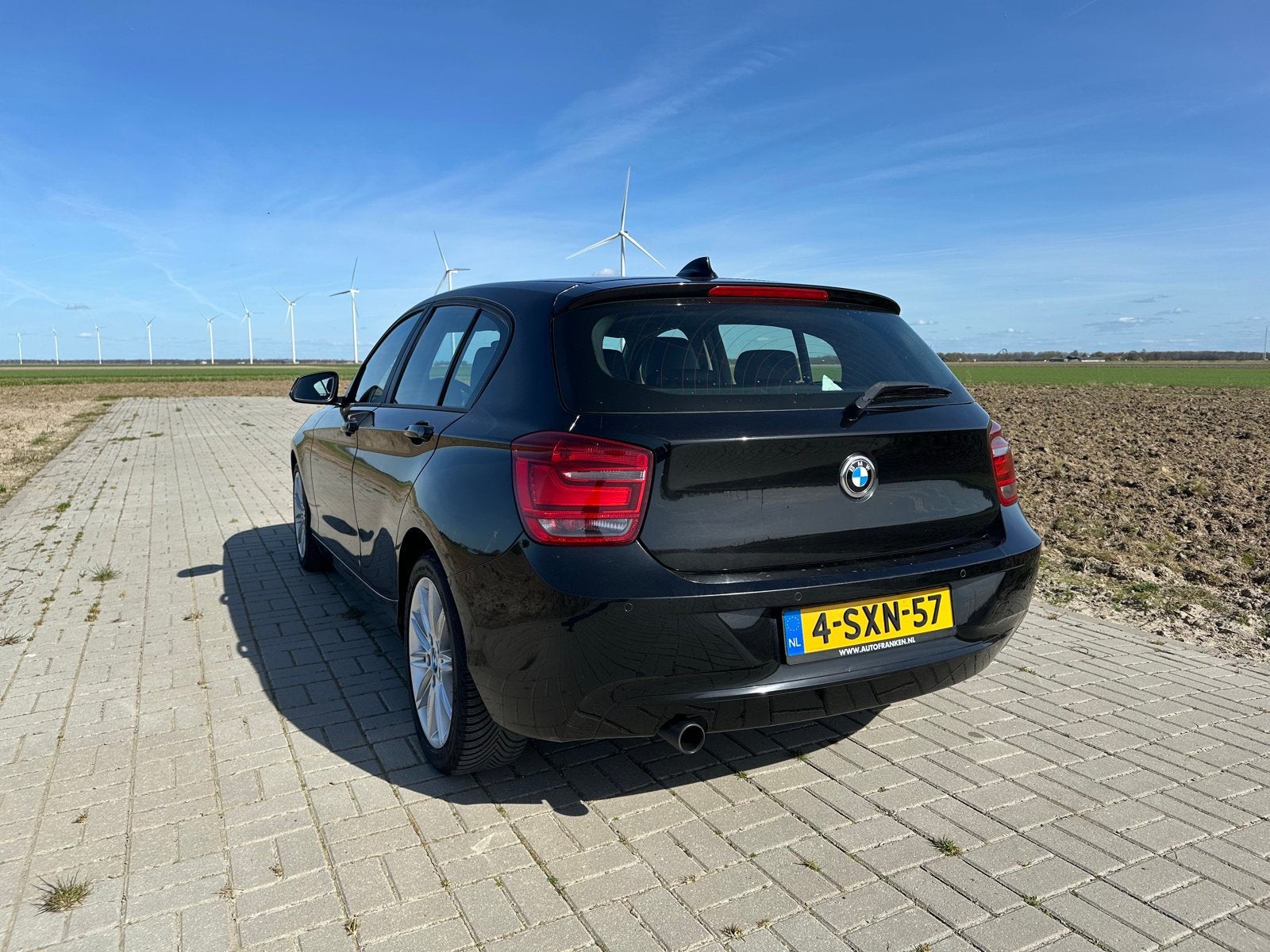 BMW 1-Serie 118I 125KW 5DR 2014 Zwart, Auto's, 1-Serie, Achterwielaandrijving, 1280 kg, 4 cilinders