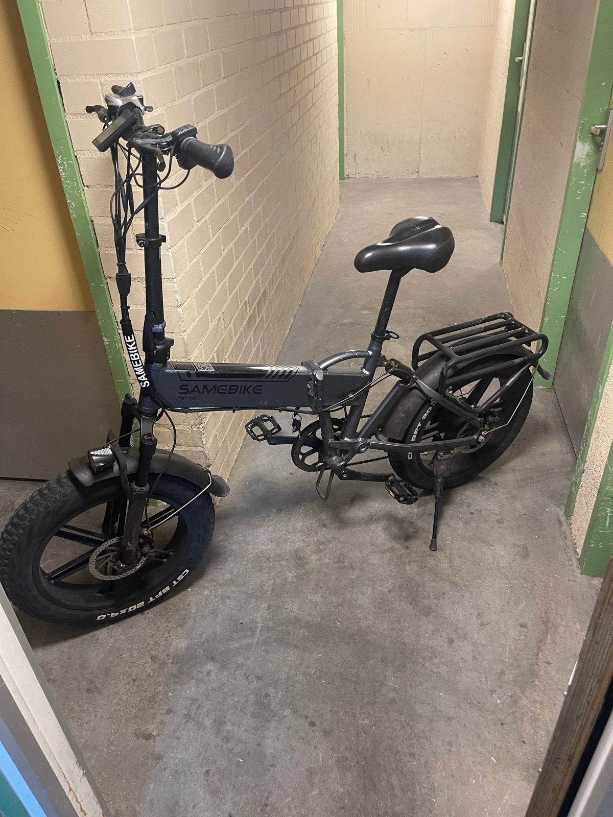 Samebike elektrische fatbike vouwfiets - defect, voor onderd, Ophalen, Gebruikt, Overige merken