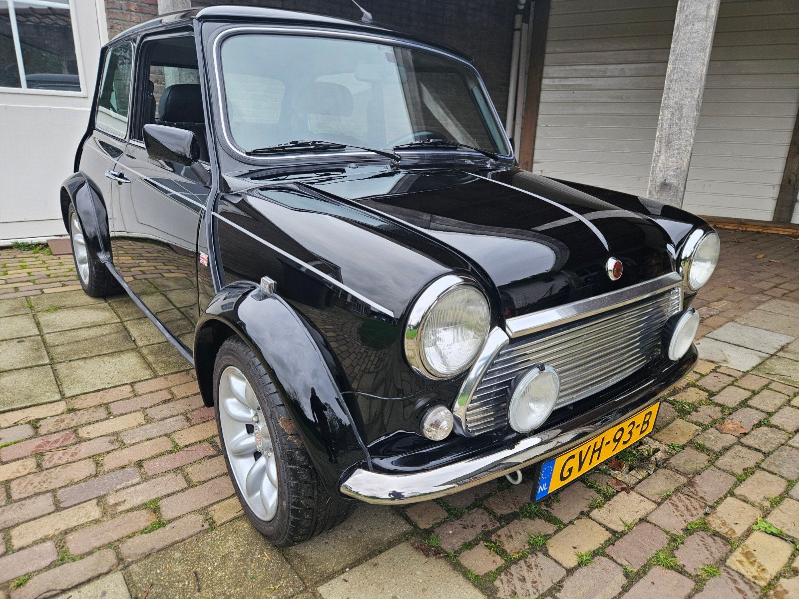 Mini Limted 40 1999 Zwart, Auto's, Mini, 770 kg, 4 stoelen, Zwart, Particulier
