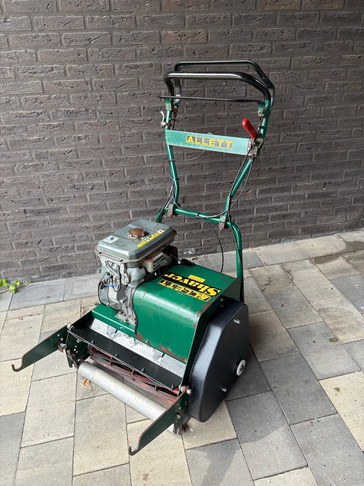 Te koop kooimaaier allet shaver (masport atco honda), Tuin en Terras, Grasmaaiers, Ophalen, Gebruikt, Benzine-grasmaaier, 40 t/m 49 cm