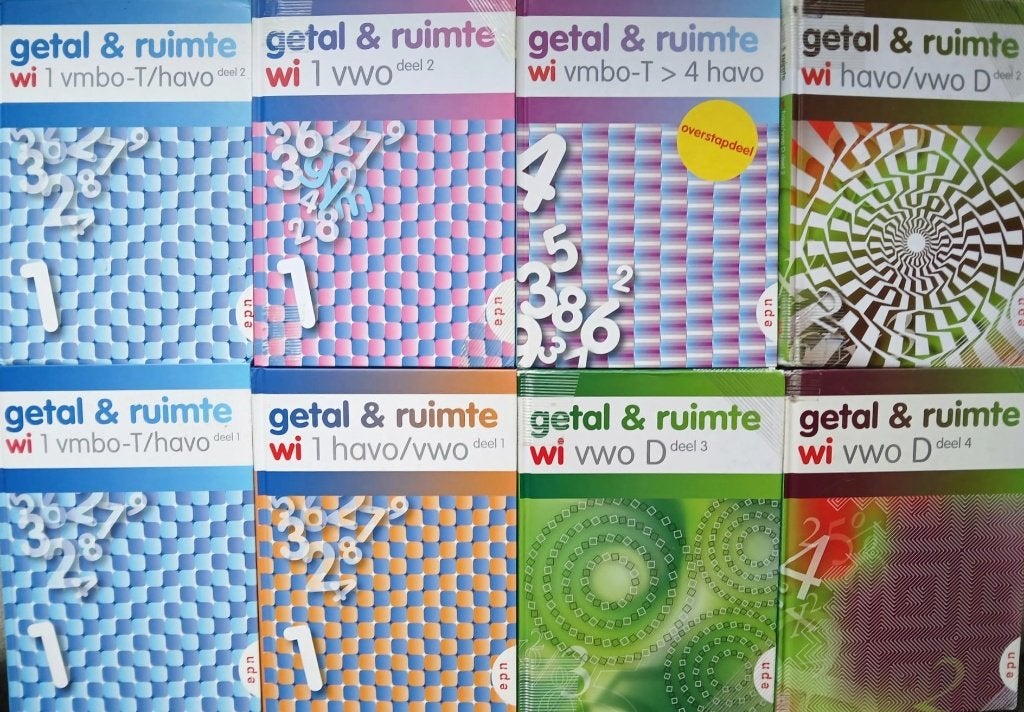 GETAL EN RUIMTE 1e druk Wiskunde VMBO-T/HAVO/VWO hardcover, Boeken, Gelezen, Wiskunde A, Ophalen of Verzenden, EPN/Noordhoff