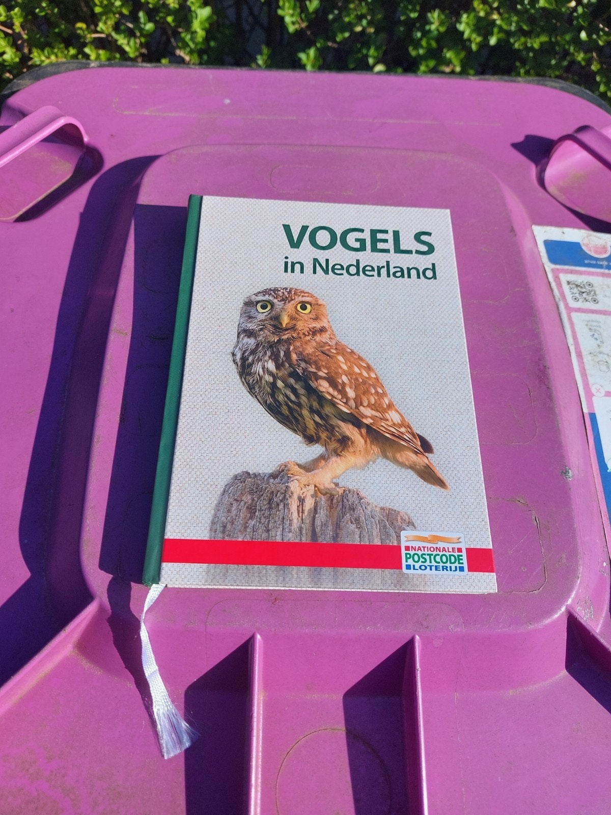 Vogels in Nederland - Handboek Nationale Postcode Loterij, Ophalen, Zo goed als nieuw, Vogels, Onbekend