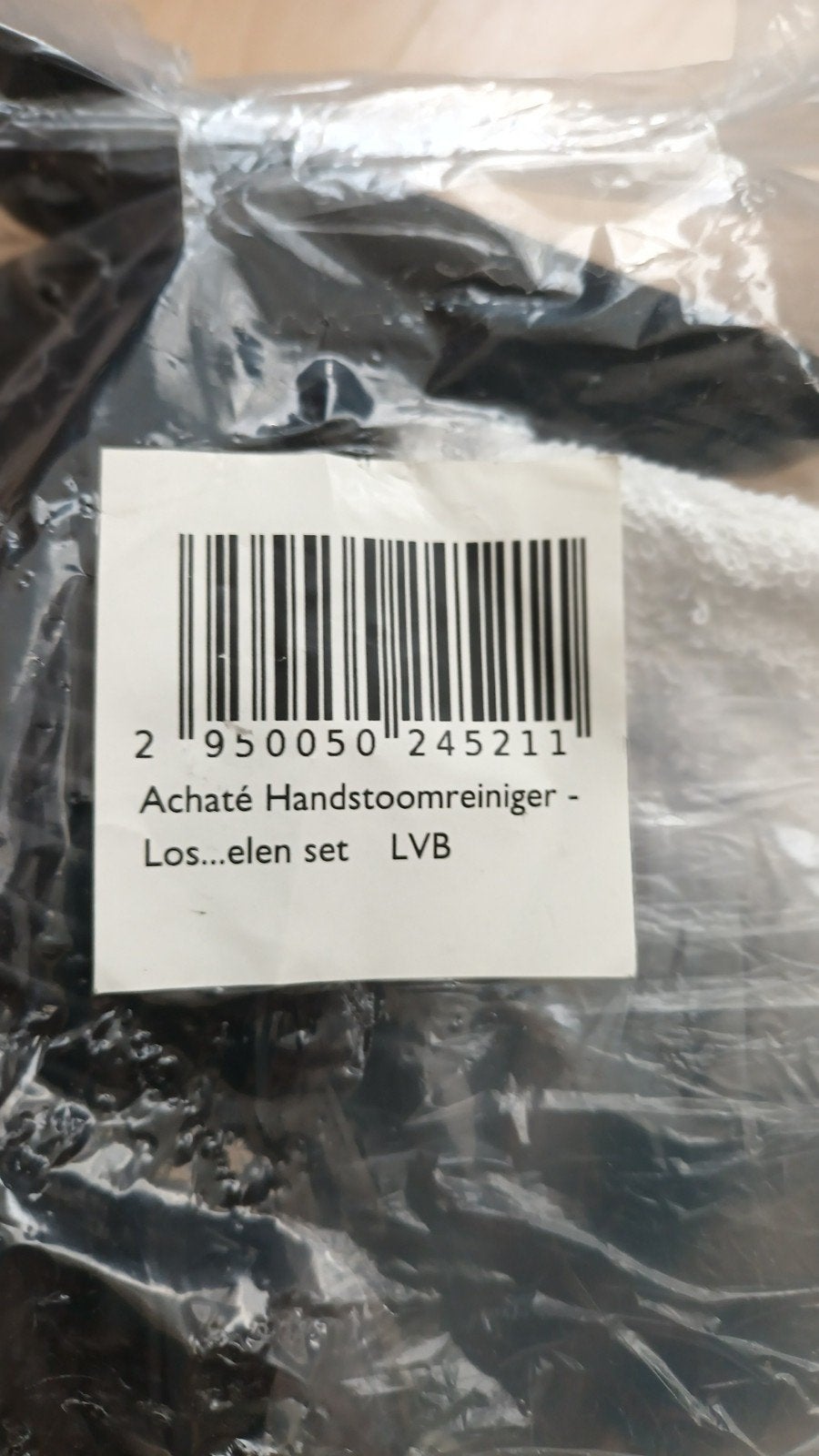Achate handstoomreiniger set. Nieuw., Ophalen