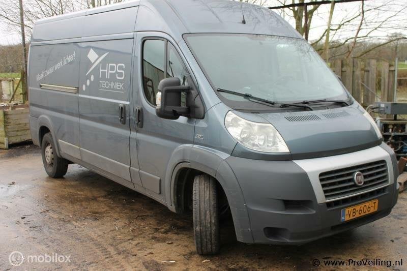 Fiat Ducato bestel 35H 2.3 MultiJet L4H2 bij ProVeiling, Auto's, Voorwielaandrijving, Euro 5, Gebruikt, 3000 kg