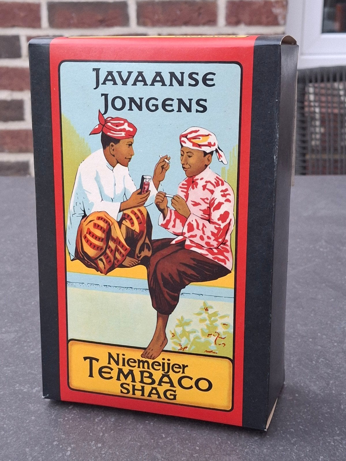 Javaanse Jongens display etalage doos / Niemeijer Groningen, Ophalen of Verzenden
