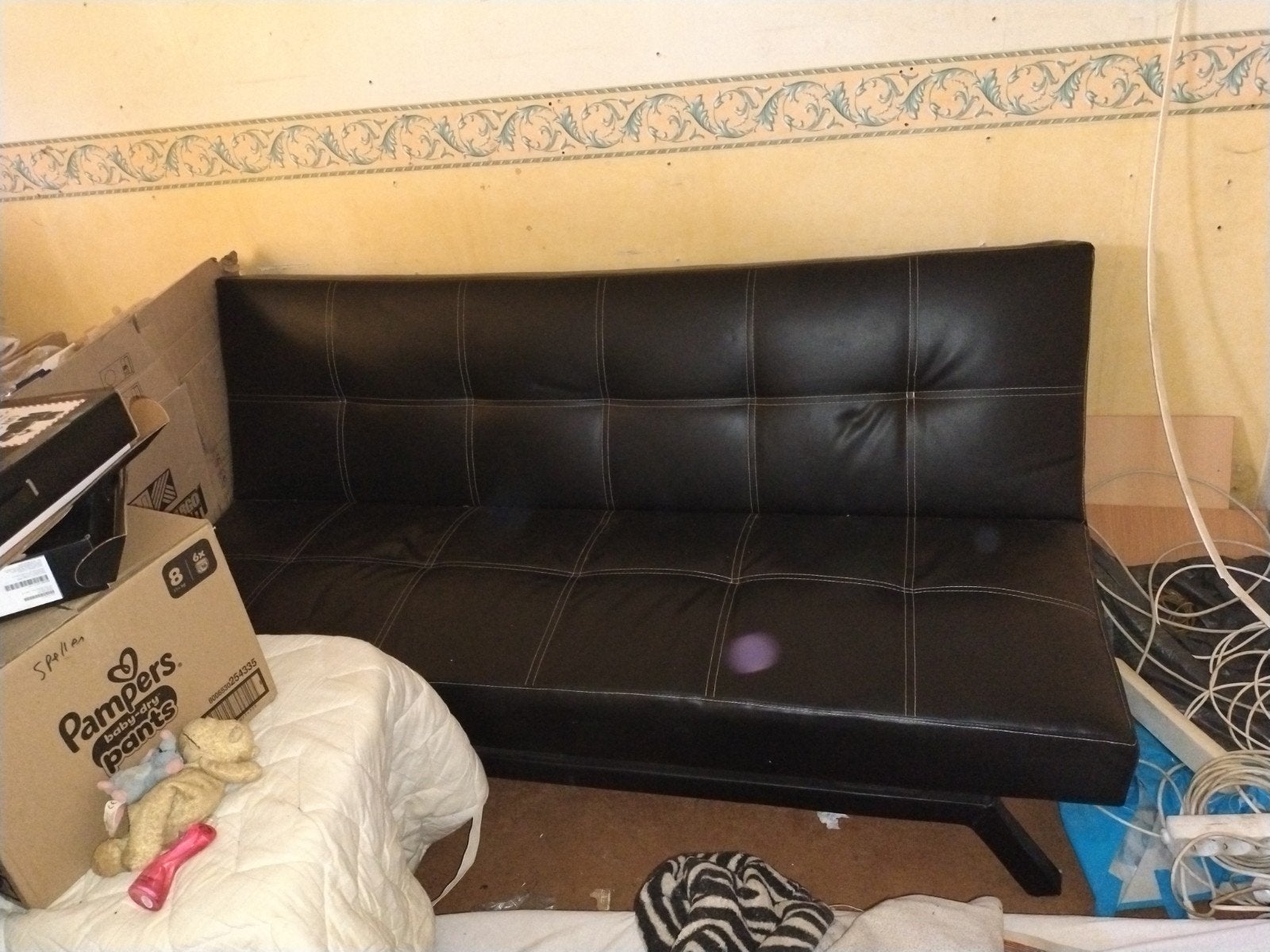 gratis op te halen: Onverwachte logees? leuk slaapbankje van, Ophalen, Zo goed als nieuw, Tweepersoons, 140 cm