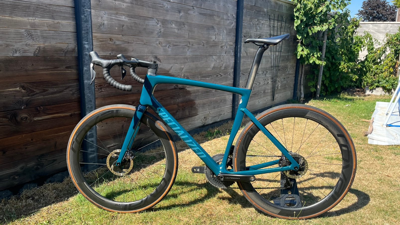 Specialized Tarmac SL7 di2 12. 58. Roval cl50. 170mm, Fietsen en Brommers, Fietsen | Racefietsen, Carbon, Zo goed als nieuw, 57 tot 61 cm