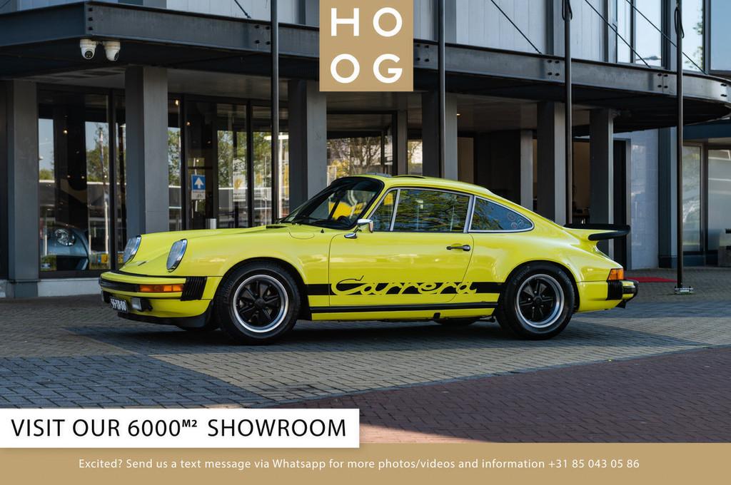 Porsche 911 2.7 Carrera (bj 1975), Auto's, Zwart, 2687 cc, 4 stoelen, Bedrijf