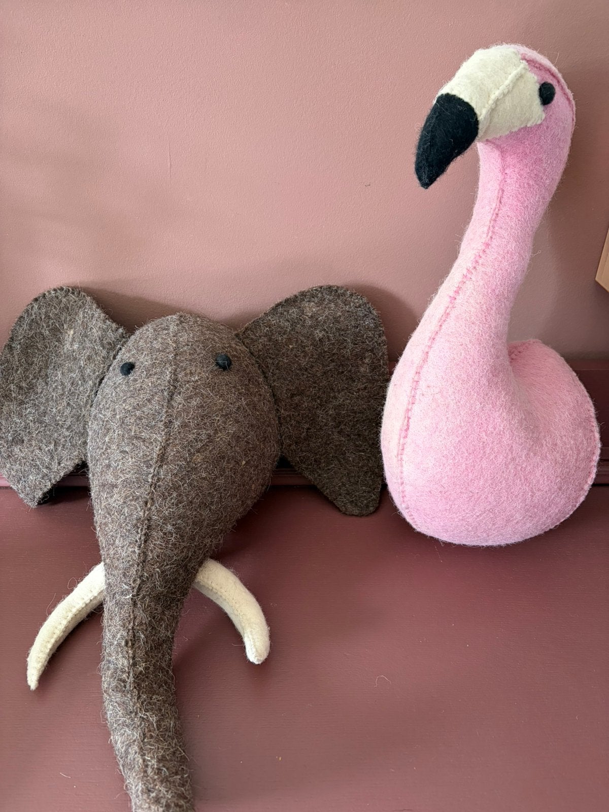 Dierenkoppen, Kinderen en Baby's, Kinderkamer | Inrichting en Decoratie, Ophalen, Gebruikt, Wanddecoratie
