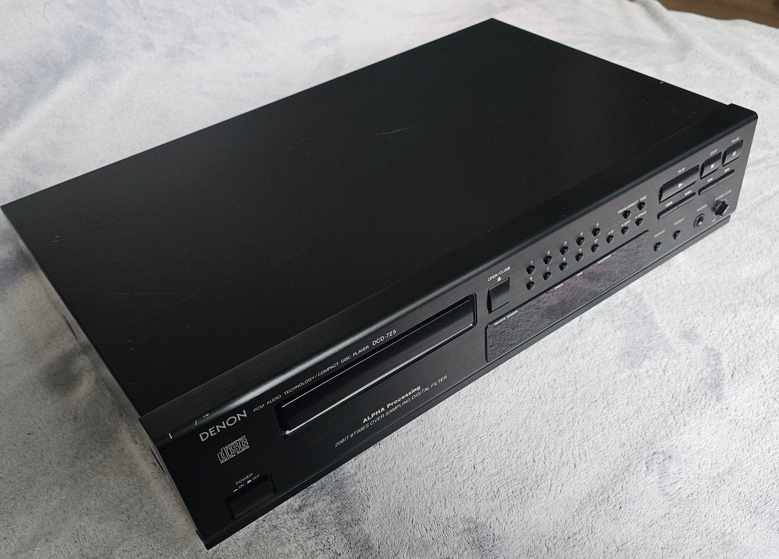 DENON DCD-725 cd speler met afstandsbediening, Ophalen of Verzenden, Gebruikt, Overige merken