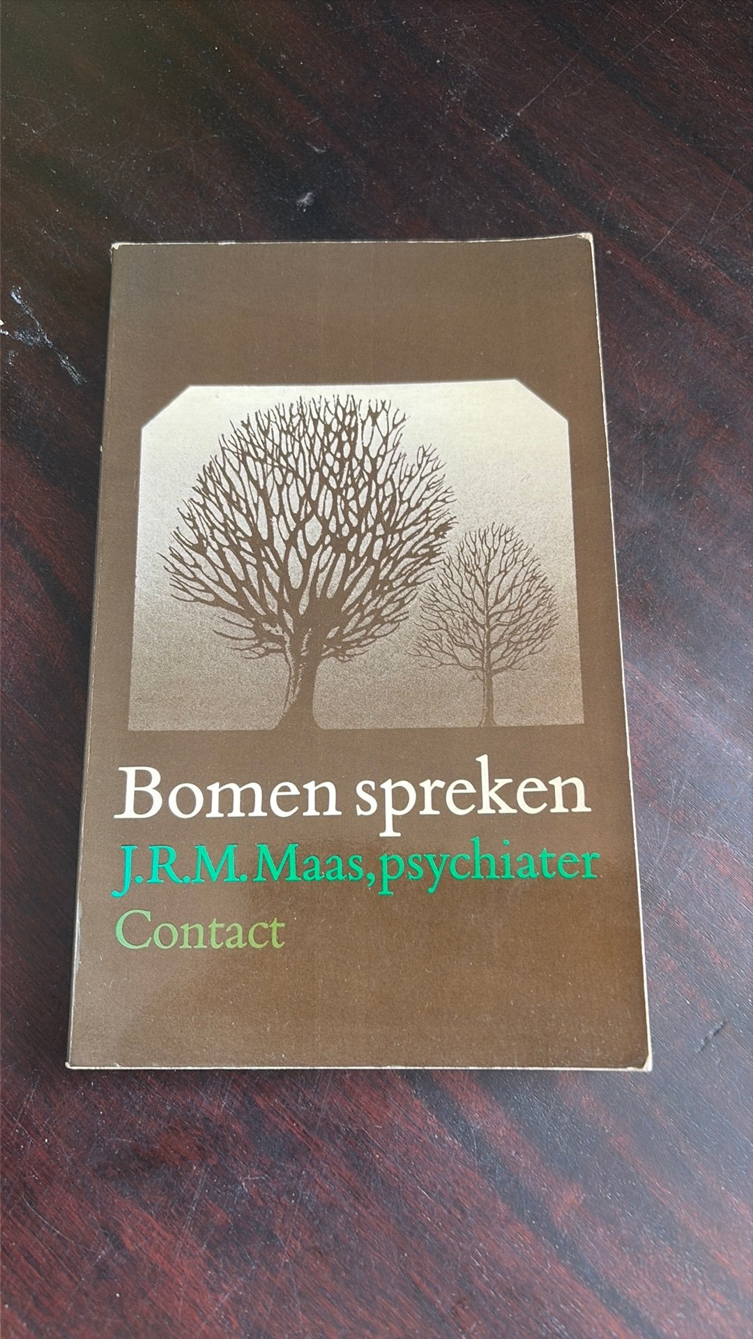 Bomen spreken - J.R.M. Maas, Ophalen of Verzenden, Gelezen, Overige onderwerpen