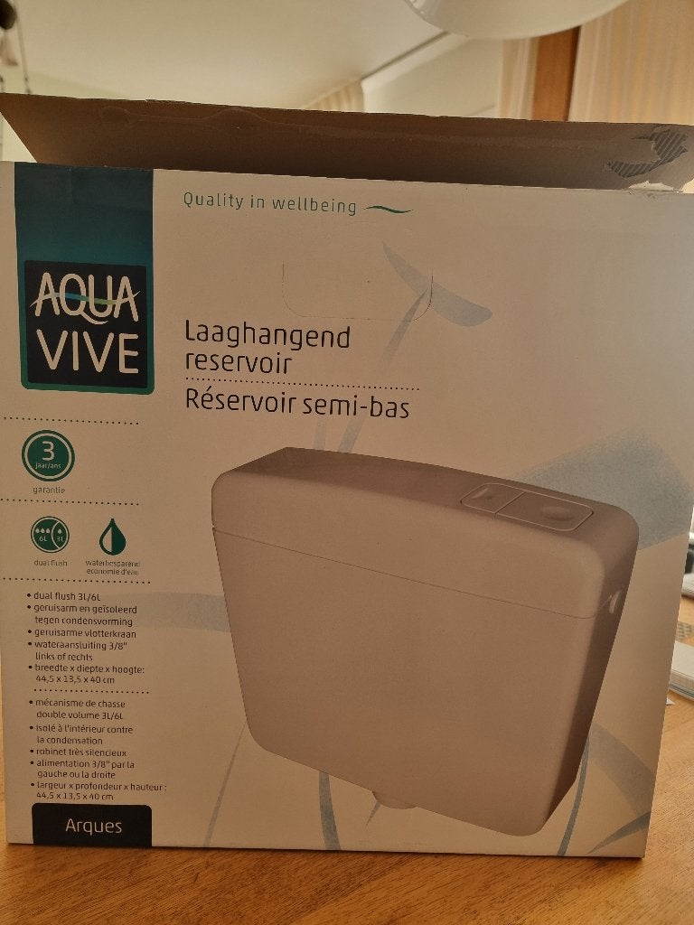 Waterreservoir toilet, Ophalen of Verzenden, Nieuw, Toilet