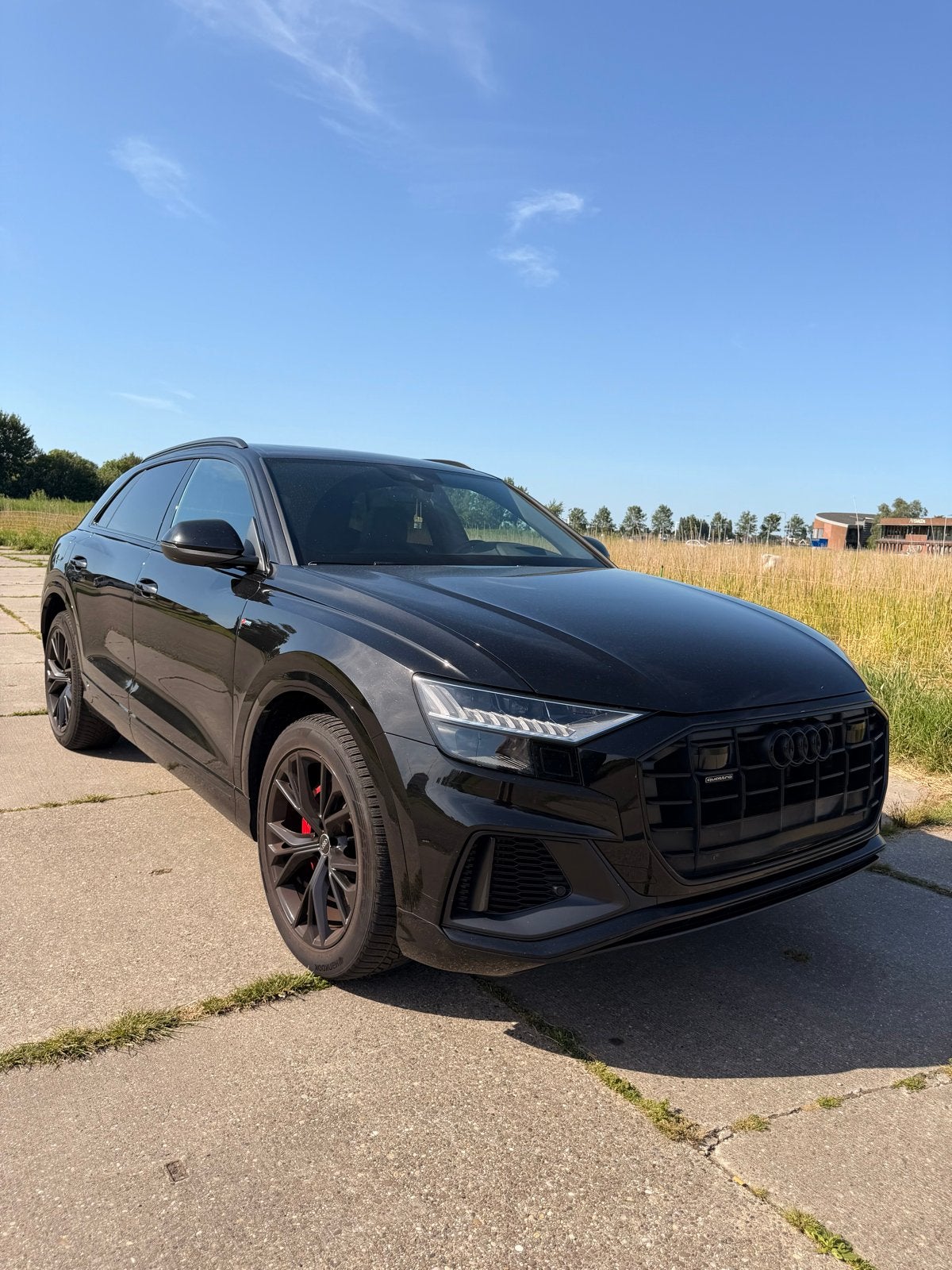 Audi Q8 55 Tfsi e Quattro pro line Advanced 381pk 2023 Zwart, Automaat, Q8, Zwart, Vierwielaandrijving