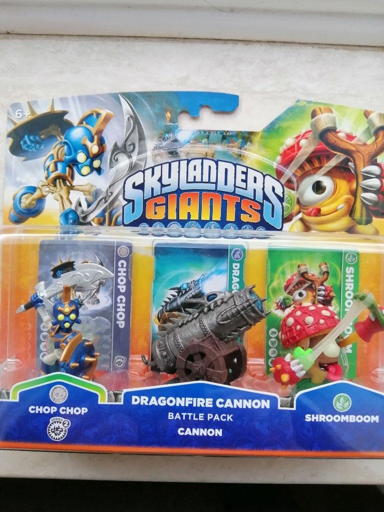 actiefiguur Skylander Trap Team met Chop Chop,, Ophalen of Verzenden, Nieuw