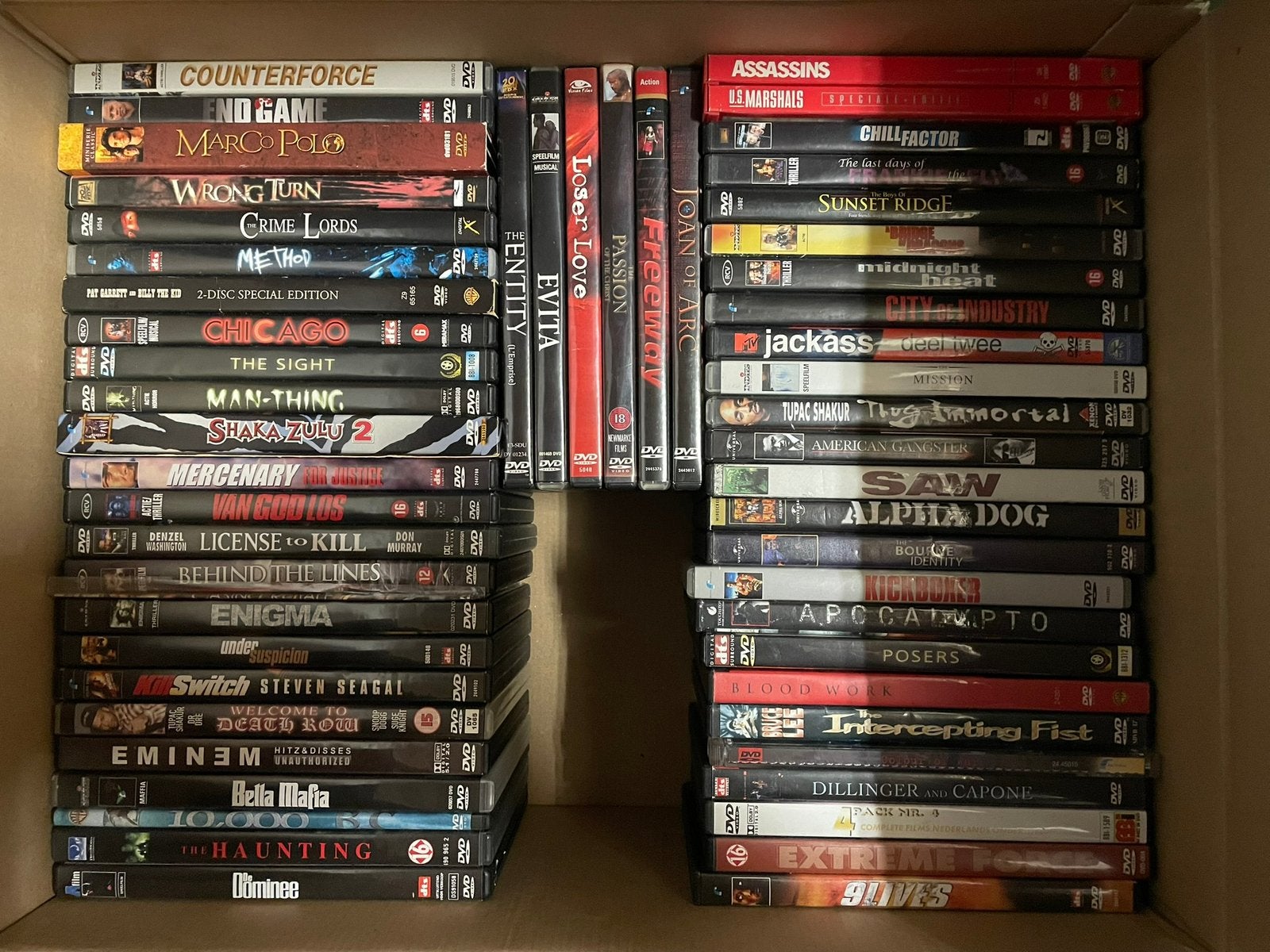 Div.genre’s 86 DVD’s. ZGAN !, Alle leeftijden, Ophalen of Verzenden, Zo goed als nieuw