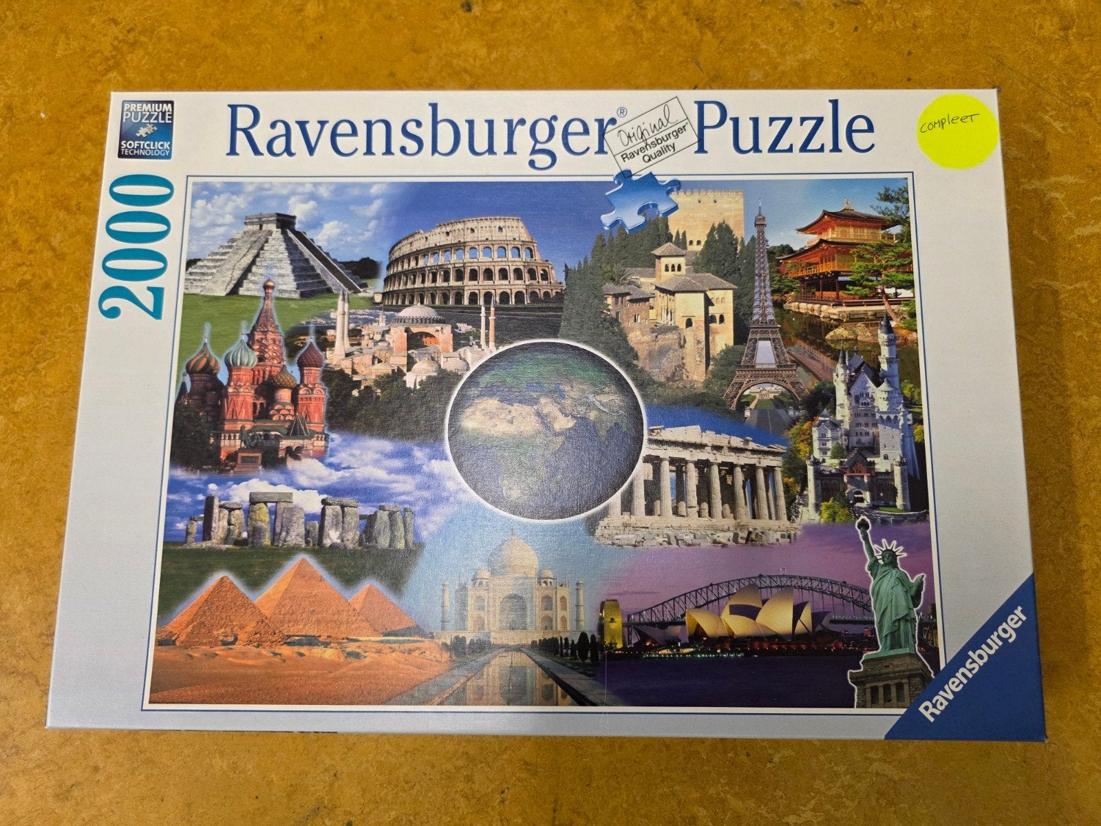 Ravensburger Mooie Steden puzzel 2000 st, Ophalen of Verzenden, Meer dan 1500 stukjes, Zo goed als nieuw, Legpuzzel