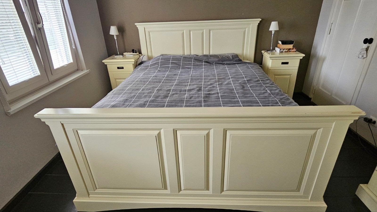 slaapkamer bed en kast, Huis en Inrichting, Ophalen, Gebruikt, Tweepersoons, 160 cm