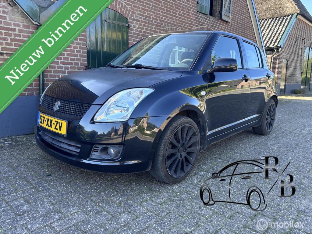 Suzuki Swift 1.3 Shogun INRUILKOOPJE AIRCO, Voorwielaandrijving, Stof, Zwart, 400 kg