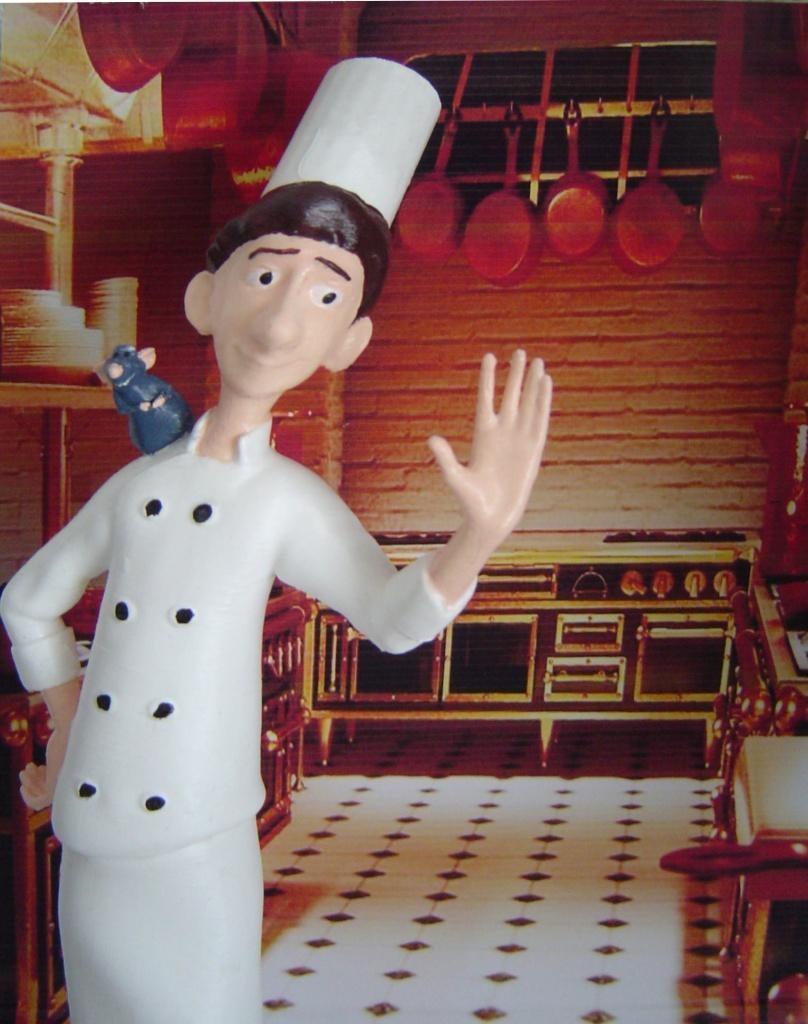 Remy en Alfredo (ratatouille), Verzamelen, Disney, Ophalen, Overige figuren, Nieuw, Beeldje of Figuurtje