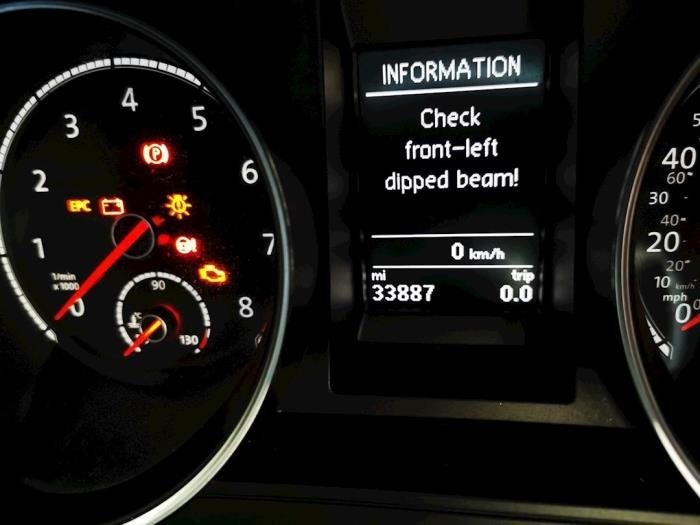 Motor van een Volkswagen Scirocco, Gebruikt, -, Volkswagen, -