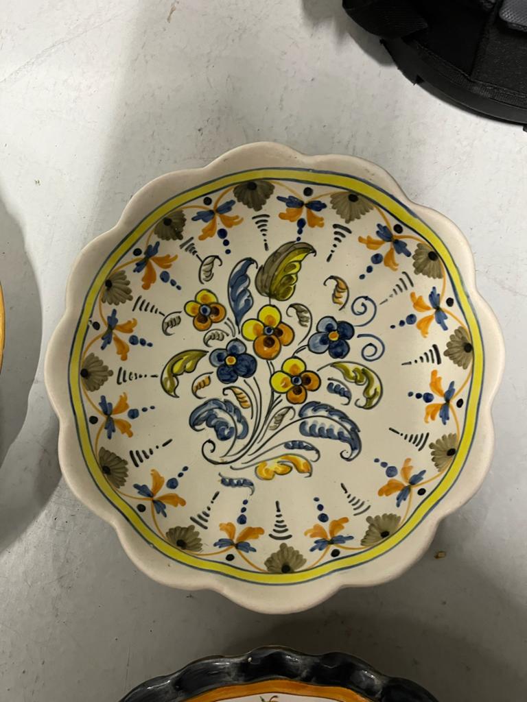 Talavera de la Reina wandbord, Ophalen