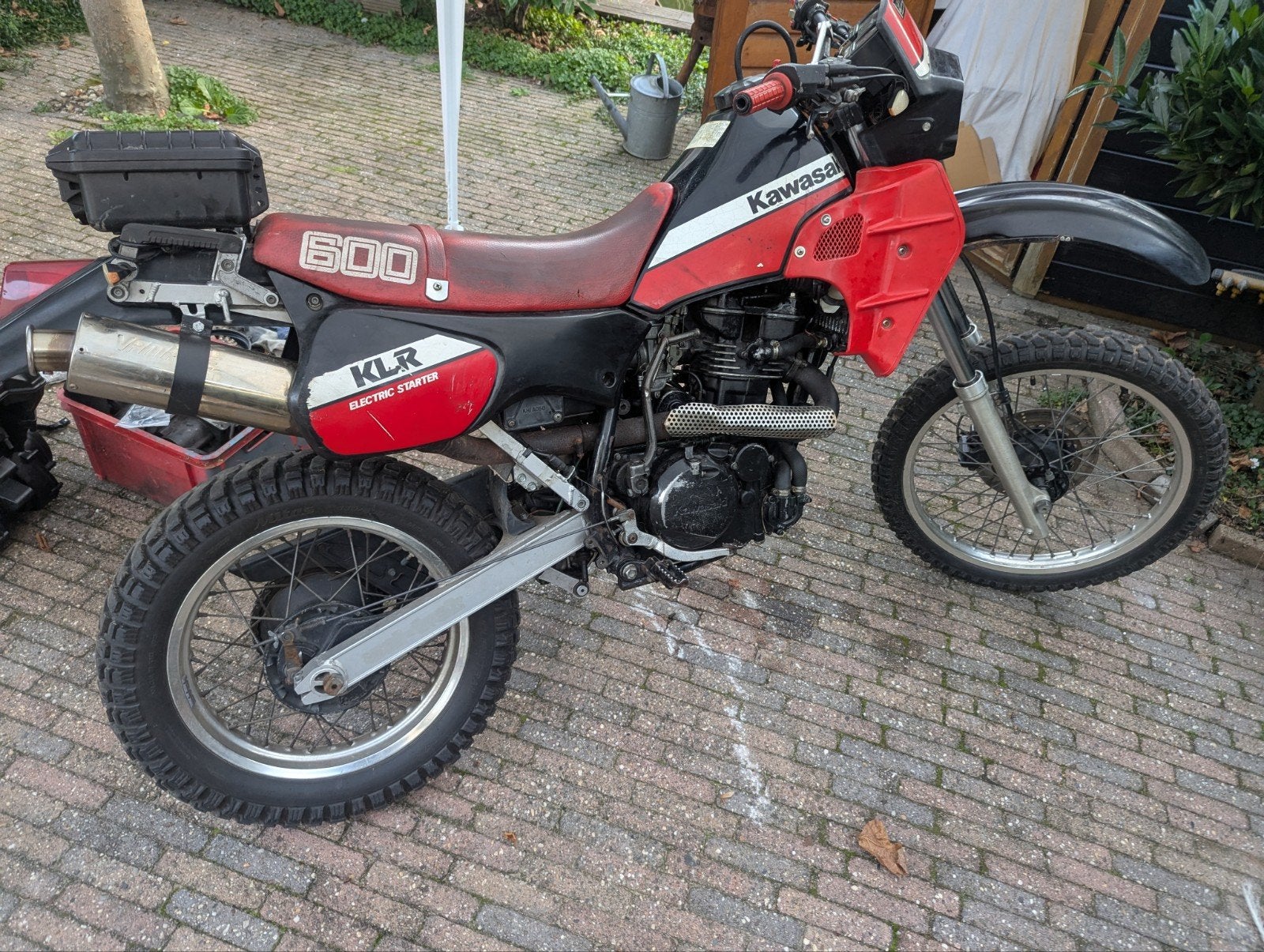 A2 1988 Kawasaki klr600 kl600b & extra gereviseerd motorblok, Motoren, Ophalen, Gebruikt