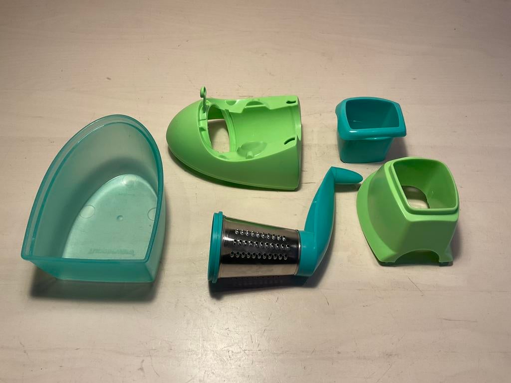 Tupperware kaasmolen groen, Ophalen of Verzenden, Zo goed als nieuw, Groen, Overige typen