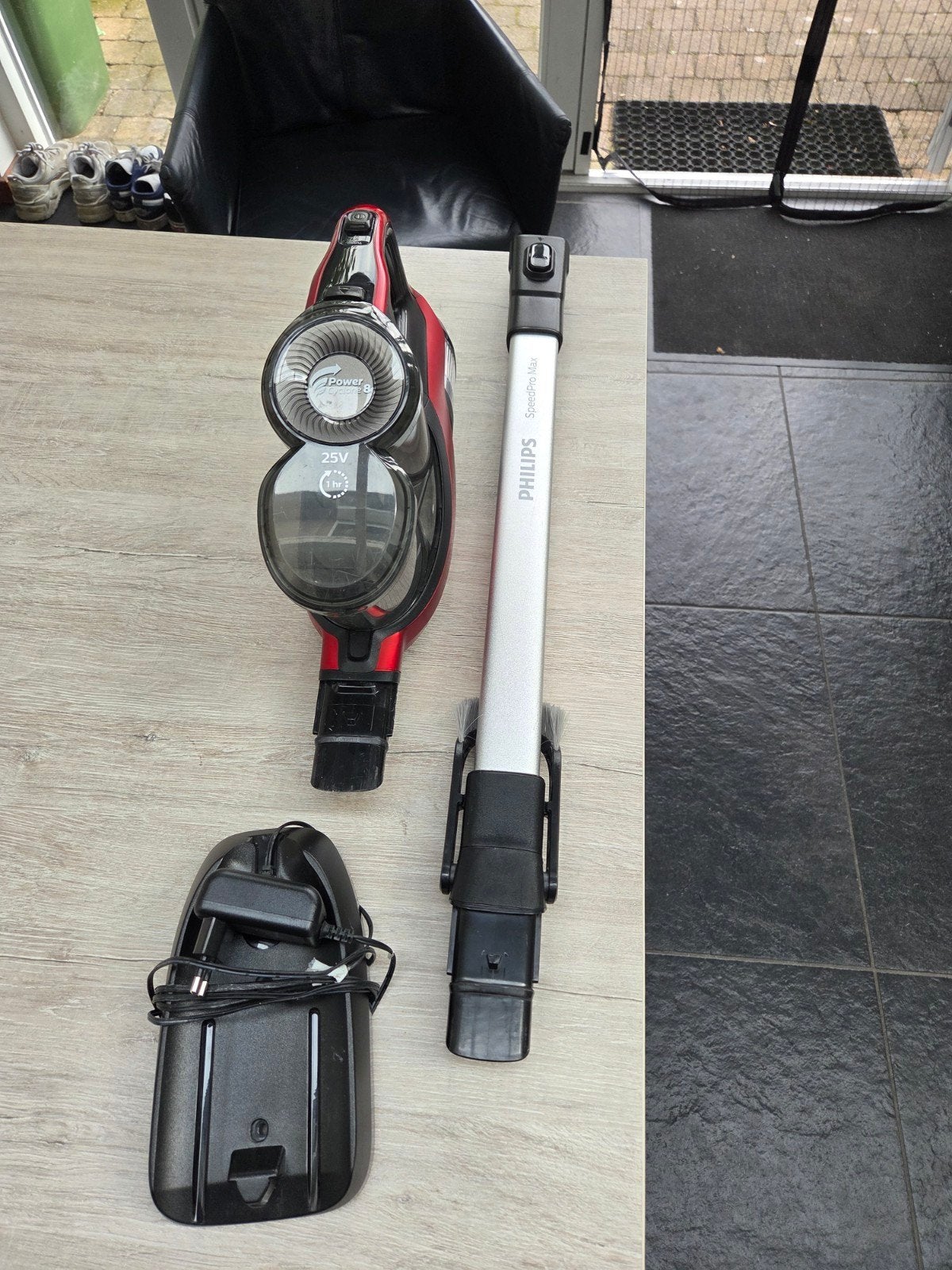 Philips SpeedPro Max steelstofzuiger (defect, onderdelen), Philips, Draadloos, Ophalen of Verzenden, Niet werkend