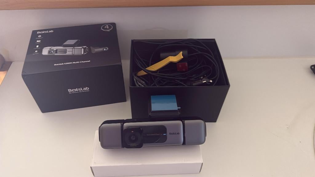 Botslab G980H 4-kanaals 360 met hardwire kit, Ophalen of Verzenden, Nieuw