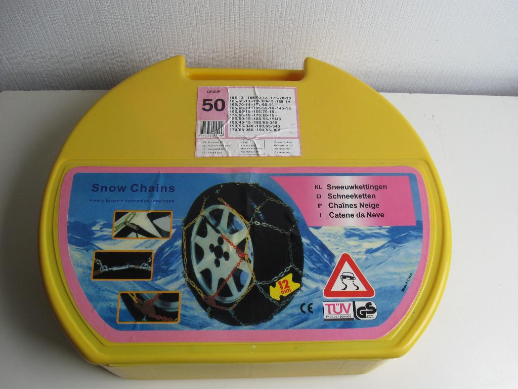 Nieuw sneeuwketting group 50 en 12 mm, Auto diversen, Sneeuwkettingen, Ophalen of Verzenden, Nieuw