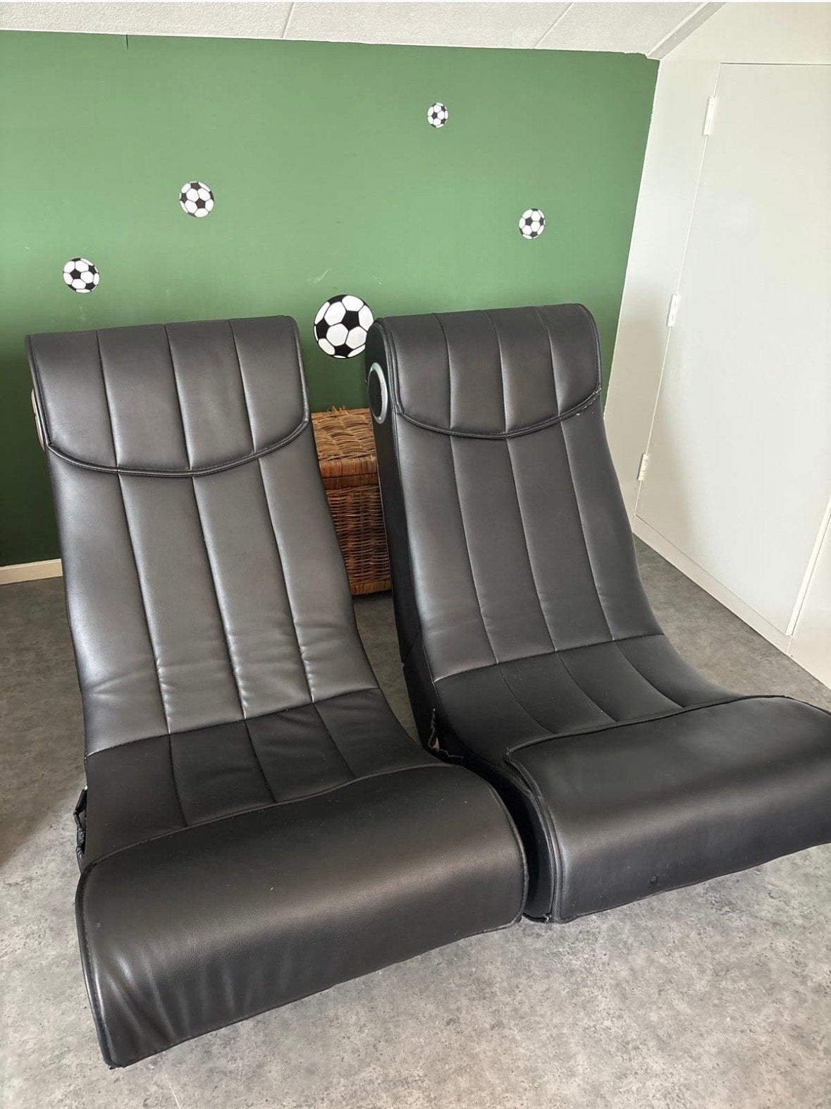 2 comfortabele gamestoelen - VANDAAG GRATIS OPHALEN, Ophalen of Verzenden, Gebruikt