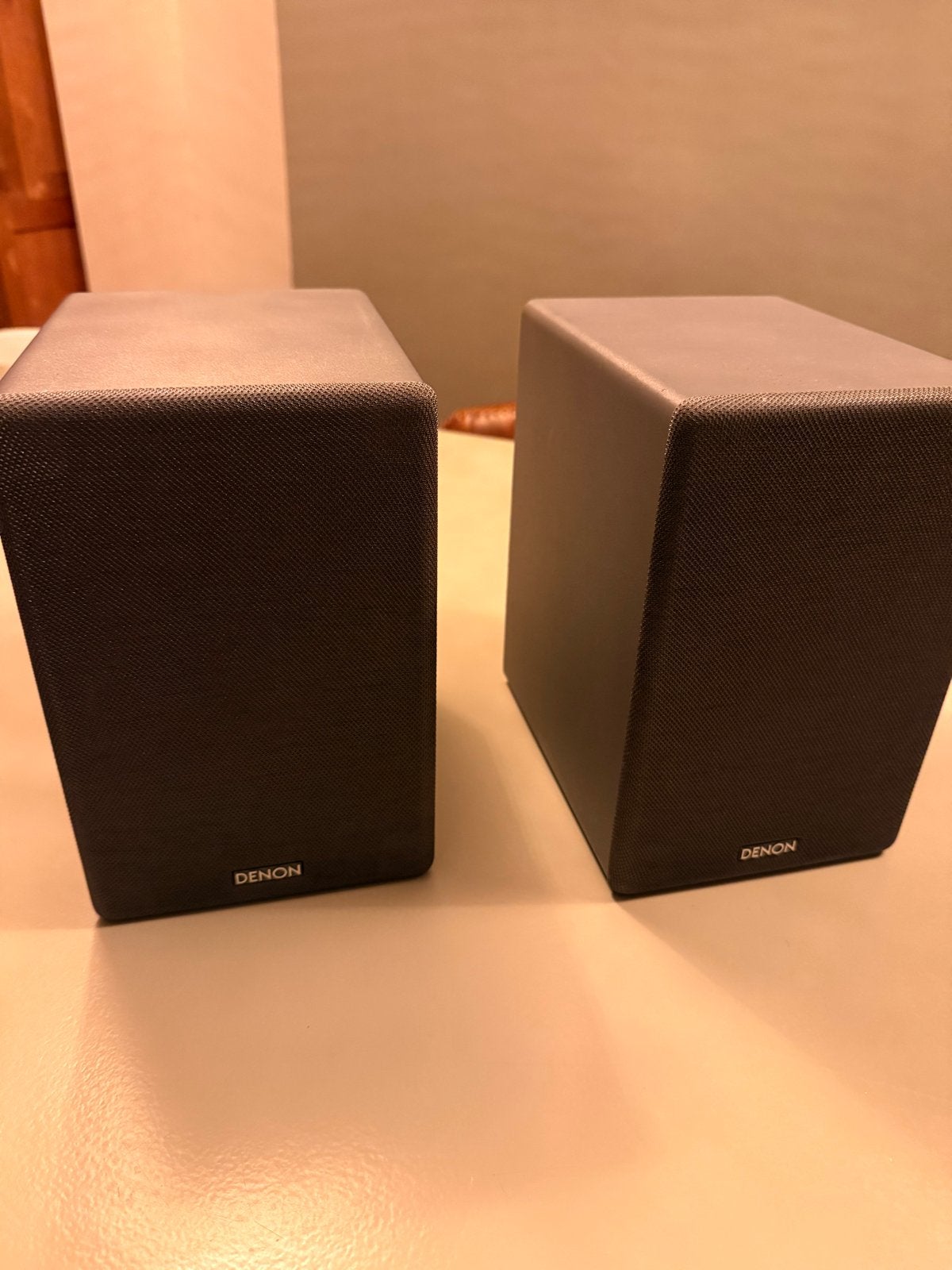 Denon SC-N10 passieve boekenplank speakers (set van 2), Audio, Tv en Foto, Luidsprekers, Gebruikt, 60 tot 120 watt, Boekenplank luidspreker