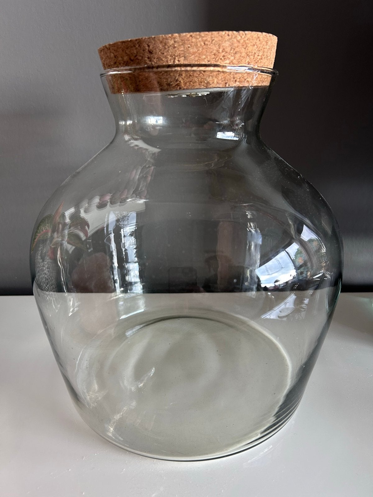 Urban Jungle / planten terrarium cq fles / vaas, Ophalen of Verzenden, Zo goed als nieuw, Overige kleuren, Glas
