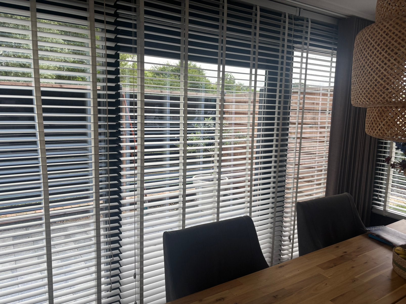 Witte luxaflex (geen merk), Ophalen, Gebruikt, 200 cm of meer, Wit