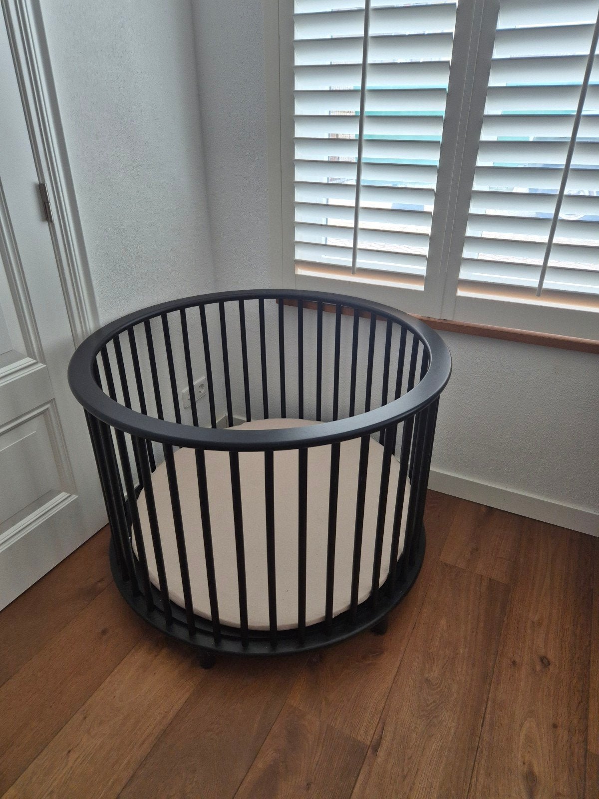 Stokke Sleepi Mini Wieg - Zwart, Ophalen, Gebruikt