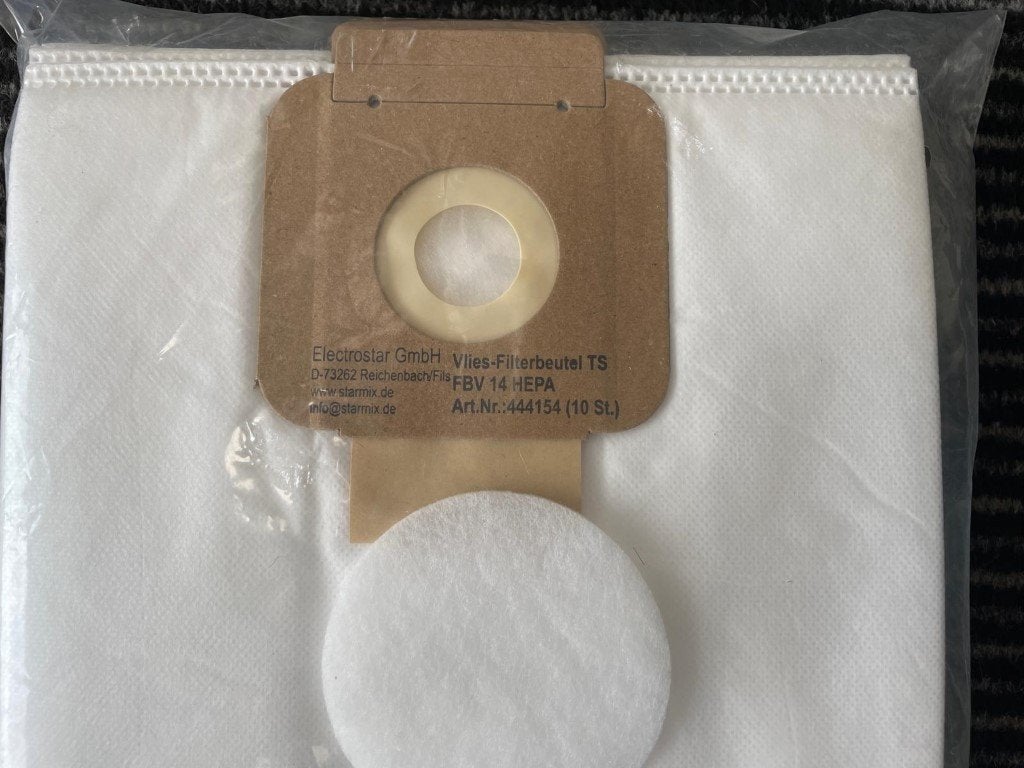 Starmix 444154, 10x Vlies stofzuigerzakken FBV11/14Hepa, Starmix, Nieuw, Ophalen of Verzenden, /