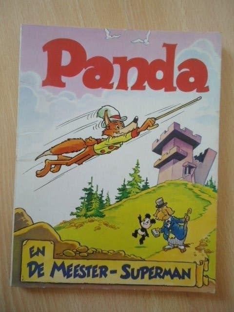 Panda en de meester-superman, Marten Toonder, Eén stripboek, Ophalen of Verzenden, Gelezen