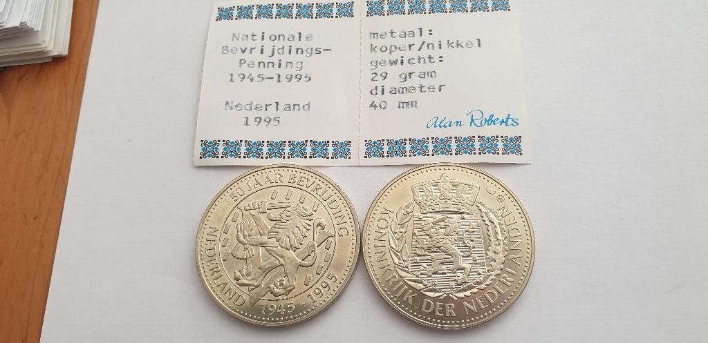 2966 nationale bevrijdingspenning 1945-1995, Verzenden, Overige materialen