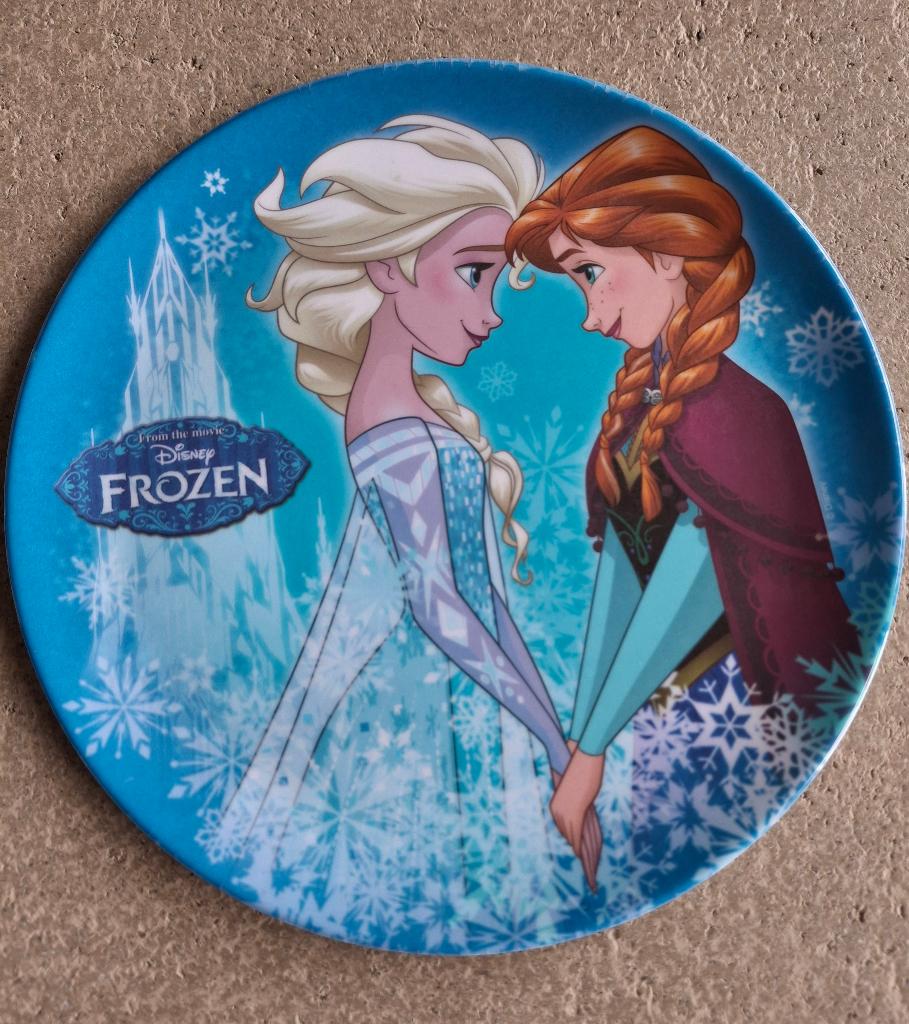 Melamine bordje: Frozen 2, Ophalen, Overige materialen, Zo goed als nieuw, Bord(en)