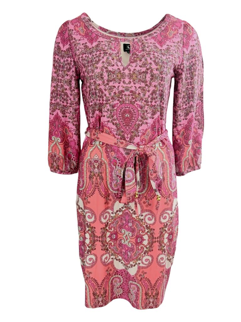 K-Design jurk XL, Maat 46/48 (XL) of groter, Ophalen of Verzenden, Zo goed als nieuw, Roze