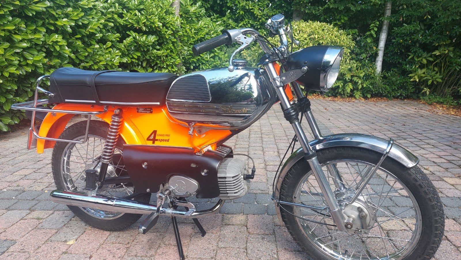 Kreidler rm fluor mooier dan nieuw, Maximaal 45 km/u, 49 cc, 4 versnellingen, Ophalen