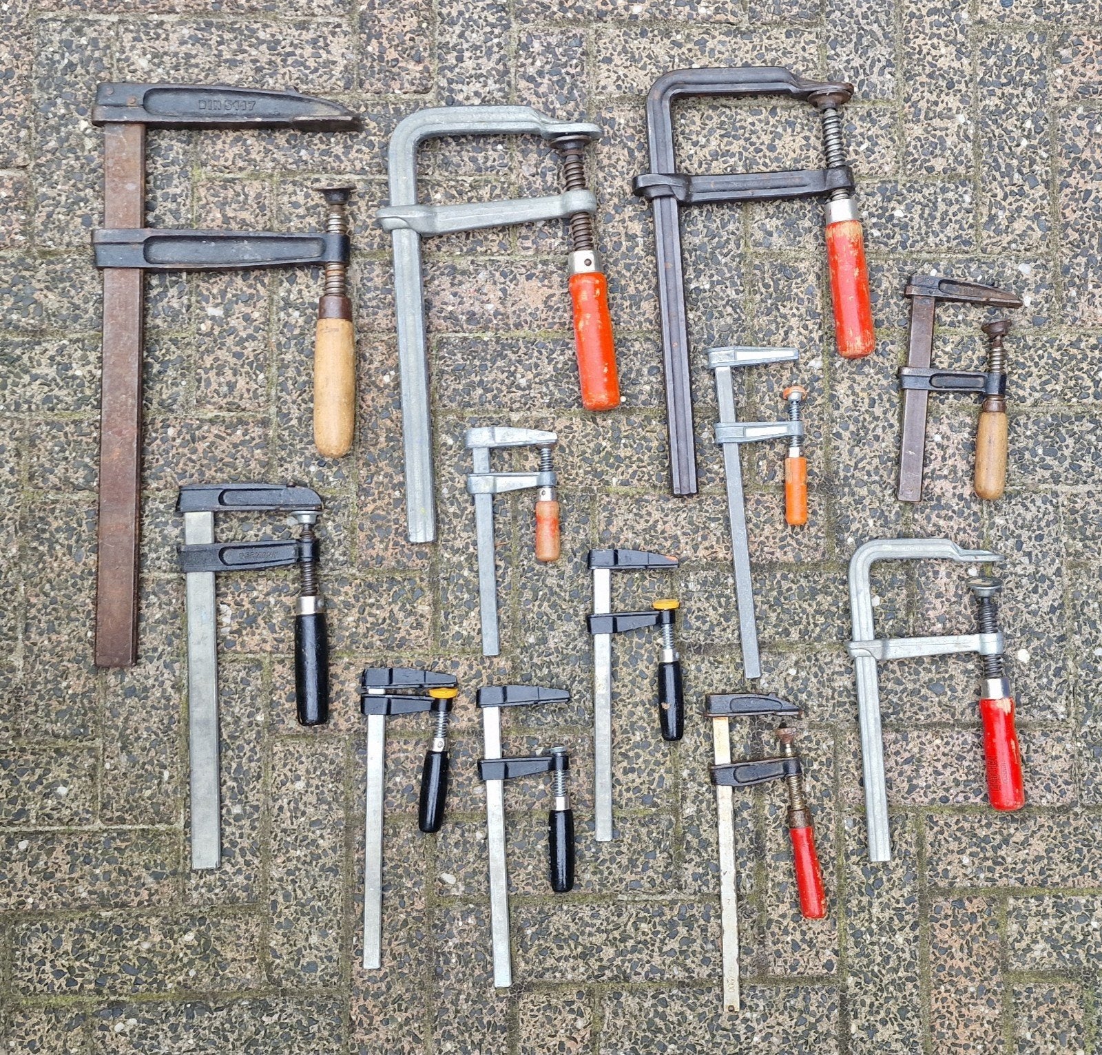 Diverse lijmklemmen (o.a. Bessey en Ironside), Ophalen, Gebruikt, Klem, Overige merken