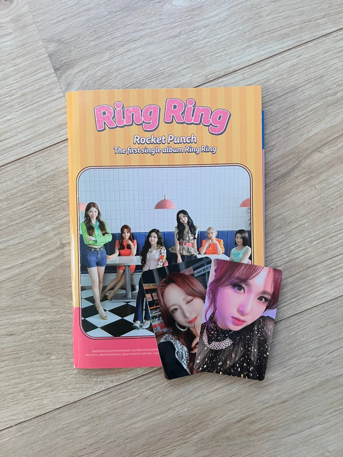 Rocket punch ring ring kpop album, Ophalen of Verzenden, Zo goed als nieuw, Cd of Plaat
