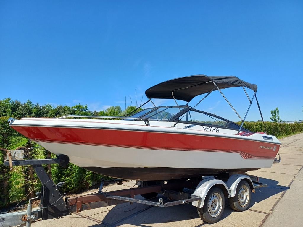 Renken 1700 met Parsun 25 pk 4 takt inclusief tandemasser⁷, Watersport en Boten, Ophalen, Gebruikt, Minder dan 70 pk, 3 tot 6 meter