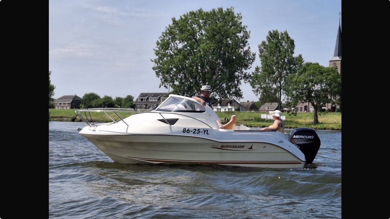 Mooie super fijne sportboot, Ophalen of Verzenden, Quicksilver