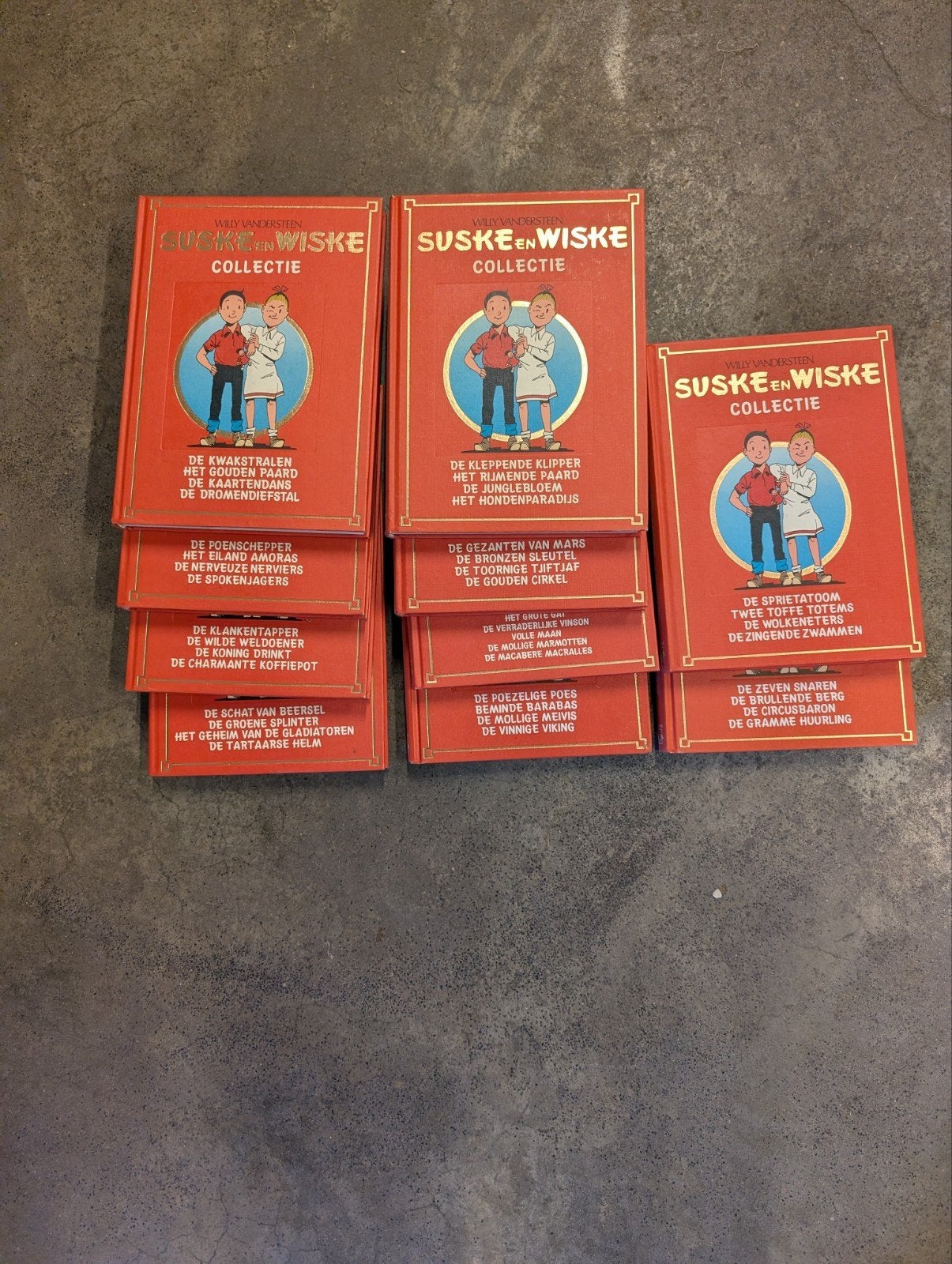 Suske en Wiske Collectie, Meerdere stripboeken, Ophalen, Gelezen, Willy van der steen