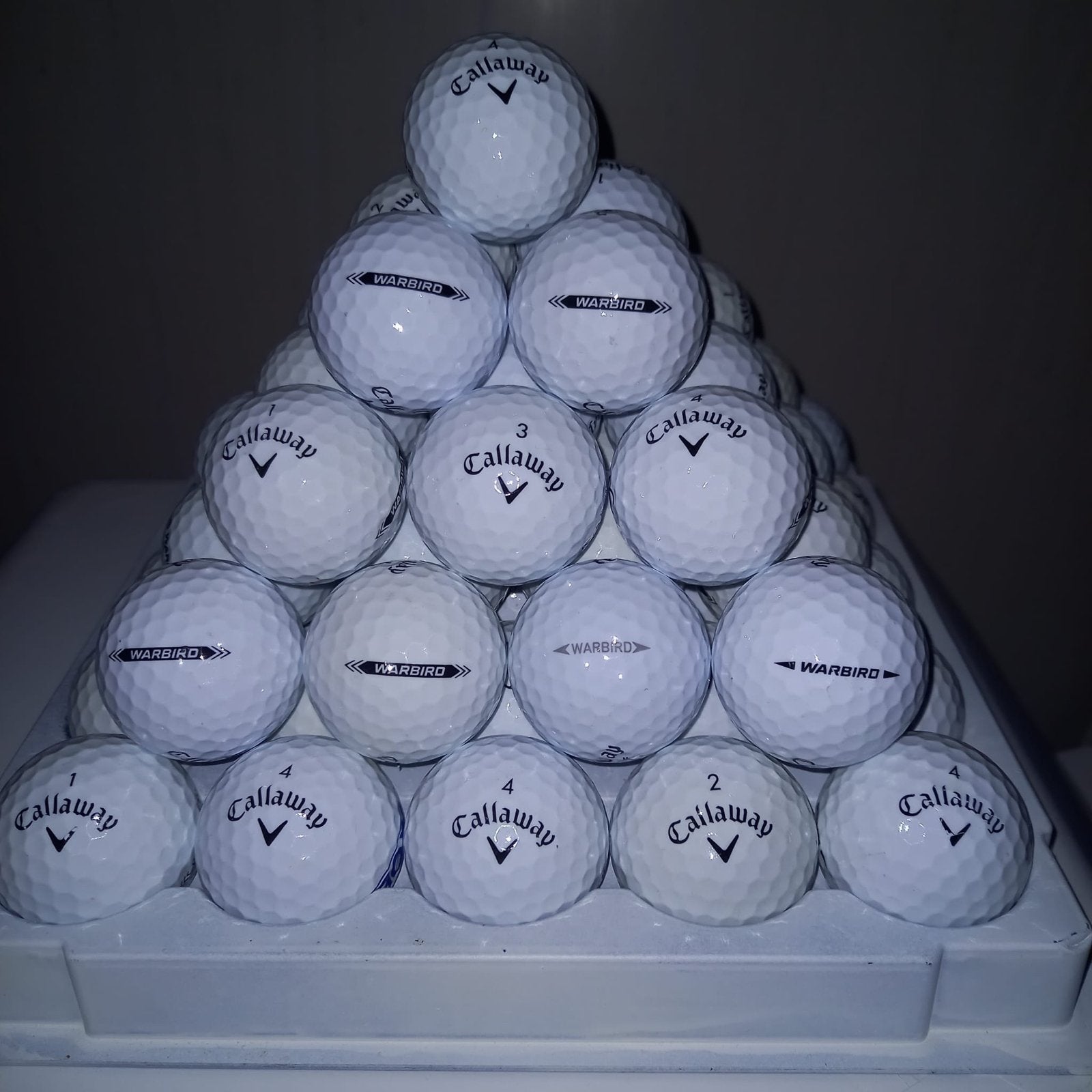 Callaway Warbird AAAA Golfballen - 100 stuks, Ophalen of Verzenden, Zo goed als nieuw, Bal(len), Callaway
