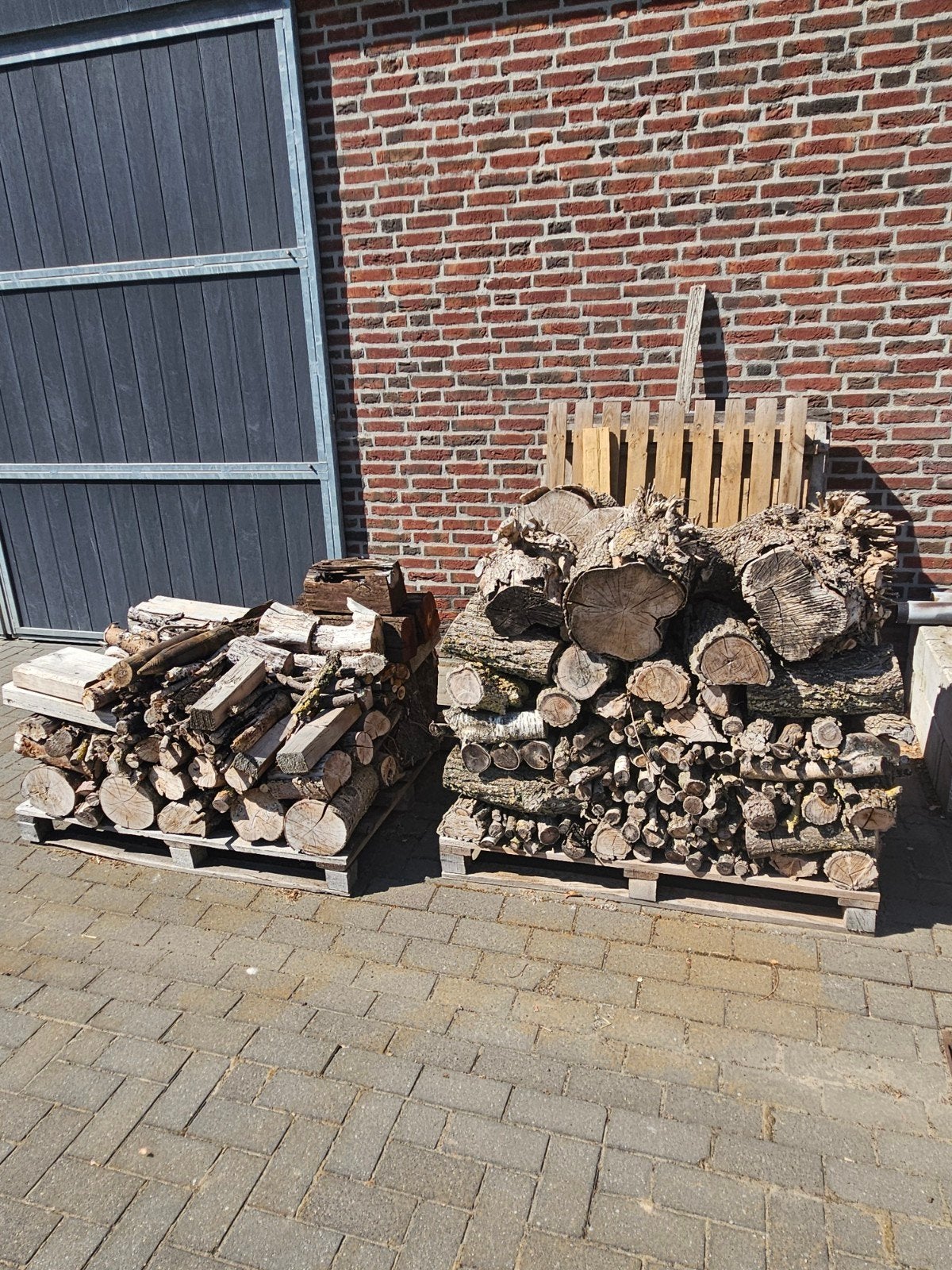 partij stookhout, Minder dan 3 m³, Ophalen