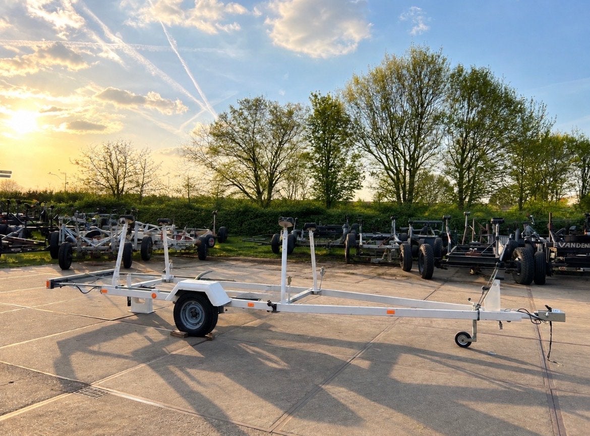 Robuuste Kielboottrailer, Watersport en Boten, Ophalen, Gebruikt, Kielboottrailer, 1500 tot 3000 kg